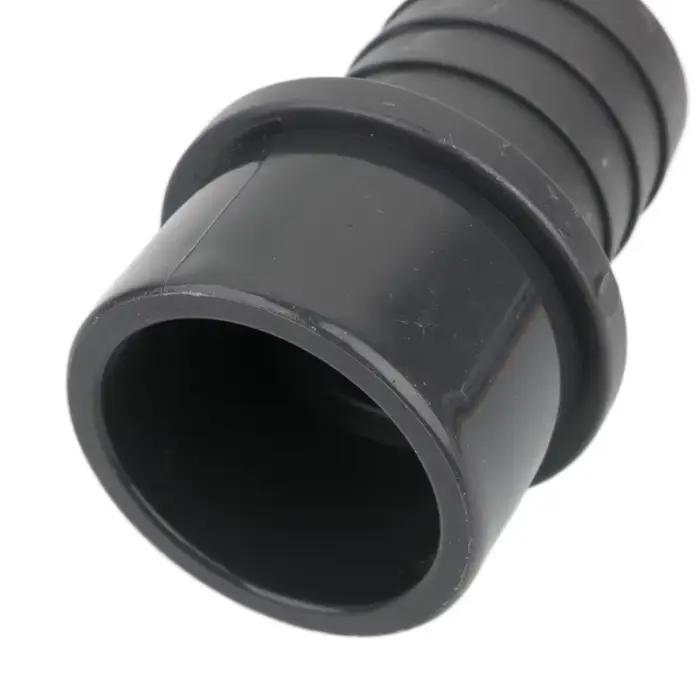 Connecteur d'irrigation de jardin en pvc, 16/20/32/40/50/63mm, adaptateur de tuyau souple, accessoir