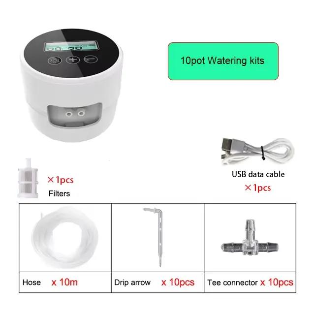 Système d'irrigation goutte-à-goutte automatique intelligent, contrôleur de pompe à eau avec minuter