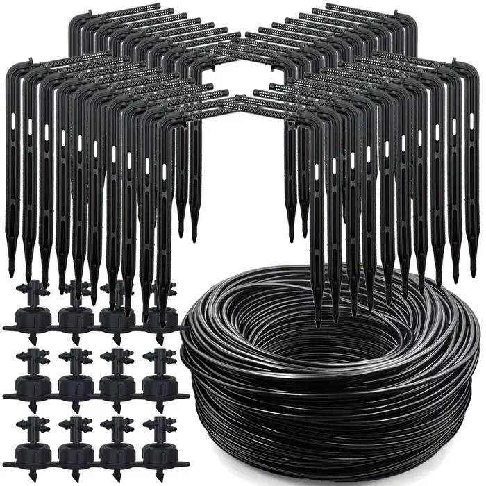 WUJIE D'irrigation Goutte À Goutte de Serre 4 voies 3/5mm Goutte À Goutte Flèche 2 voies Émetteur D'