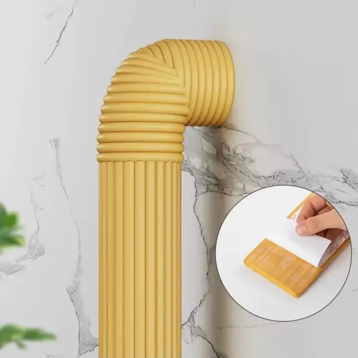 Enveloppe thermique autocollante pour tuyaux, isolation épaisse pour tuyaux, couverture isolante pou