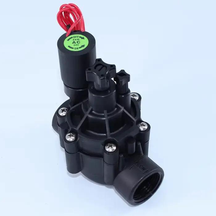 Électrovanne d'irrigation à eau avec régulation de débit, 3/4 ", 1", 1-1/4 ", 2", 220V AC, 24V DC, 2