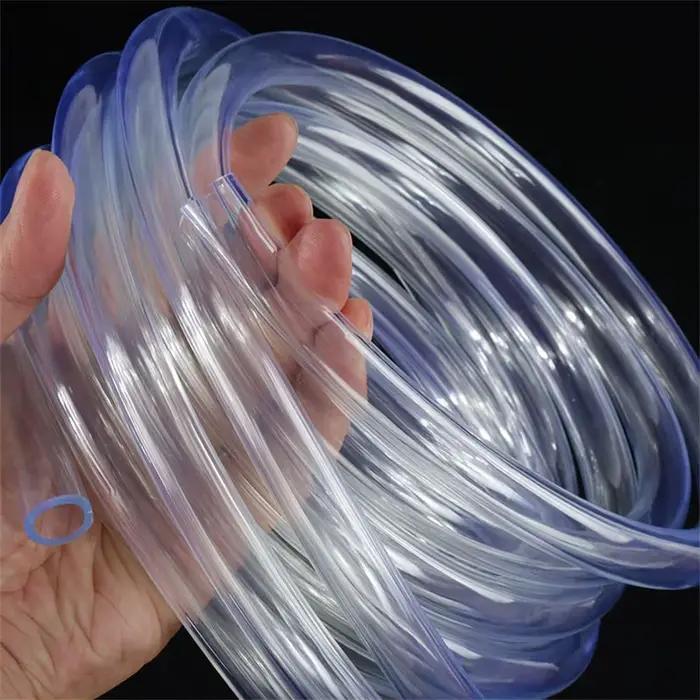 Tuyau en PVC tuyau d'eau Transparent tuyaux de Tube tuyaux d'aquarium tuyau de pompe à eau tuyau d'arrosage 3 4 5 6 7 8