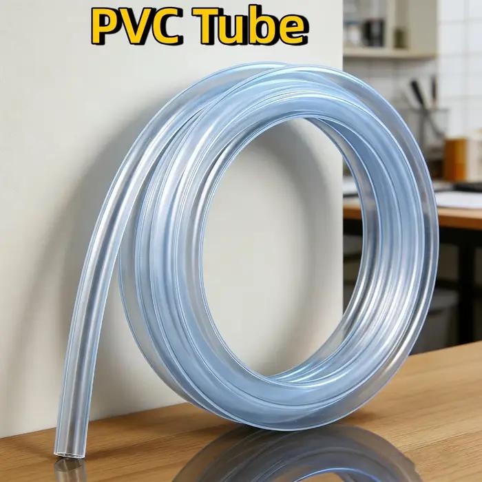 Tuyau en PVC transparent de 1 à 100 m, diamètres 4 mm, 6 mm, 8 mm, 10 mm, 12 mm – Tuyaux de qualité alimentaire, tubes en caoutchouc, flexibles pour aquarium et pompes