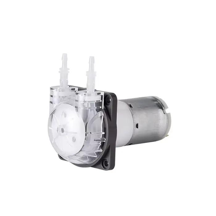 Pompe péristaltique micro PENGPU 24V avec moteur pas à pas et tube en silicone