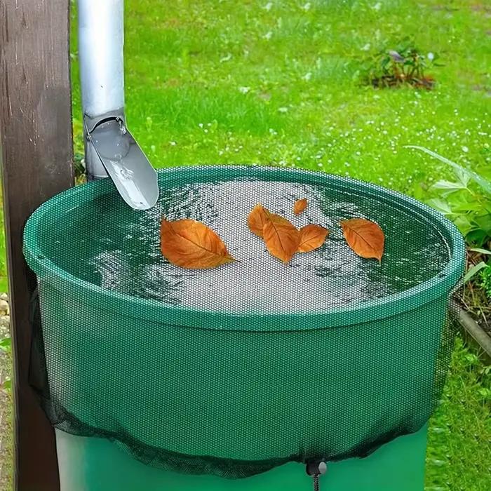 Housses de protection pour barils de pluie et seaux de récupération d'eau