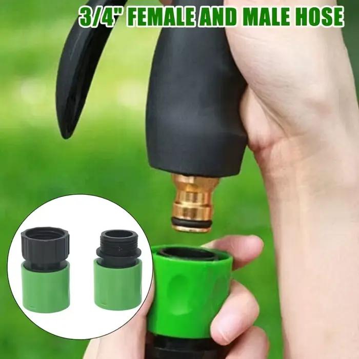 Ensemble de connecteurs rapides pour tuyau d'arrosage de jardin de 25 mm (1 pouce)