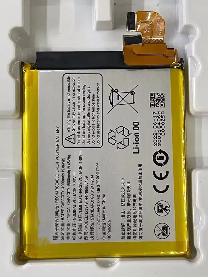 Batterie d'origine pour téléphone portable avec outil, ve3949T44P8h806459, 5000mAh, ElecAxon 40 Ultra, A2023P, ElecAx40 Pro, A2023, Nouveau