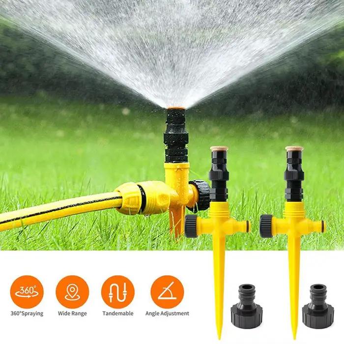 Arroseur de jardin 360 ° Système d'irrigation rotatif pour l'agriculture