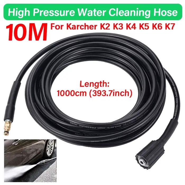 Le tuyau d'eau 6M/8M/10M/15M convient au Karcher K2 K3 K4 K5 K6 K7