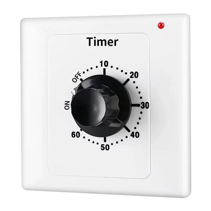 Minuterie numérique, interrupteur de commande