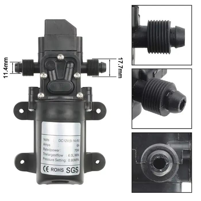 Pompe à DiaphLeurs me Auto-Amorçante Haute Pression 6L/Min