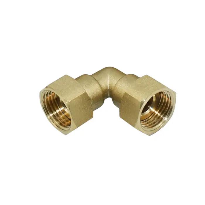 Connexion coudée en laiton 1/2 "