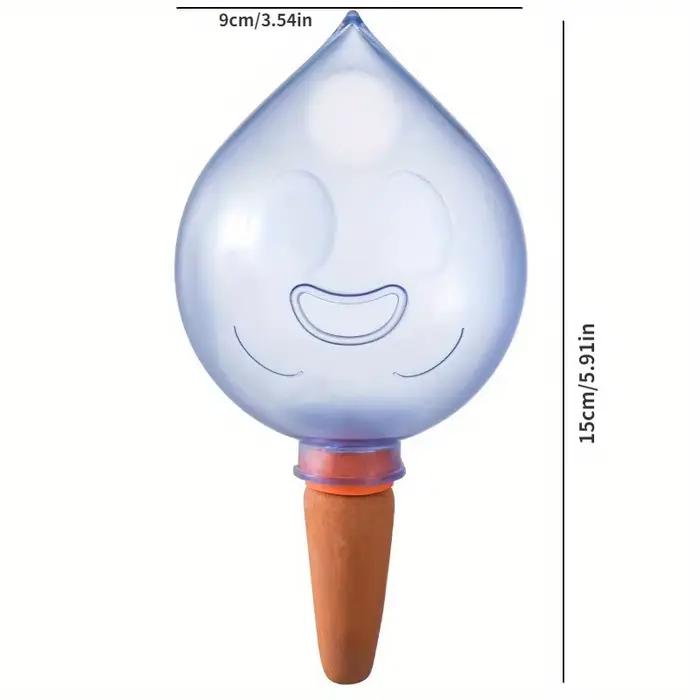 Compte-gouttes d'eau pour oiseaux/visage souriant