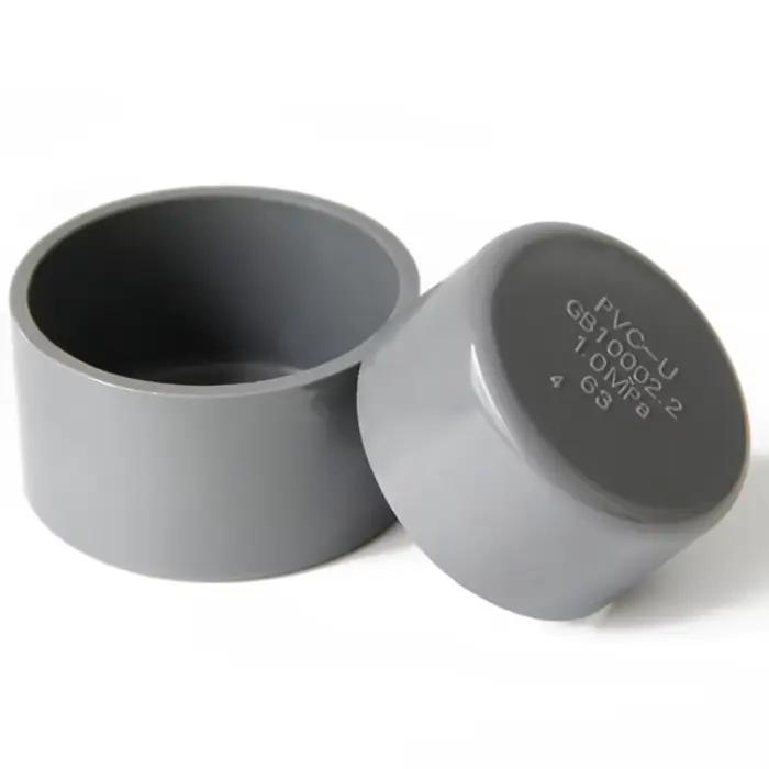Bouchon de tuyau en PVC gris biosD