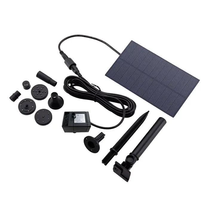 Pompe à eau solaire 10W 5V avec piquet