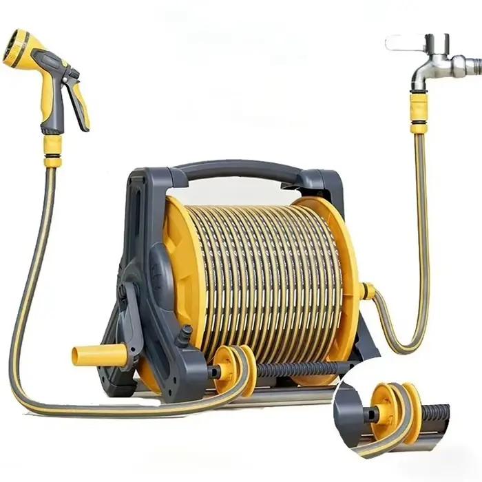 Chariot de tuyau d'arrosage domestique 10M~40M système d'irrigation pour jardin avec support tuyau haute pression pour lavage de voitureOptionsResolver