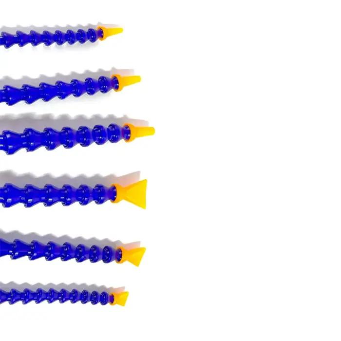 Tube pneumatique 1/4 "3/8" 1/2 "BPS filetage mâle en plastique Flexible eau huile liquide de refroidissement tuyau