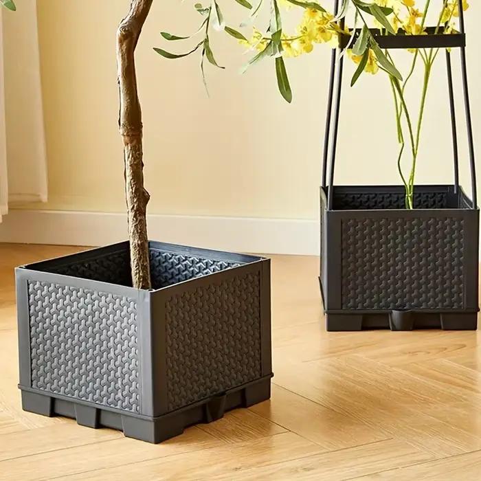 Tour à tomates auto-arrosante avec treillis pour plantes grimpantes support de jardinage intérieur et extérieur occasions spéciales jardinage urbain balcon patio