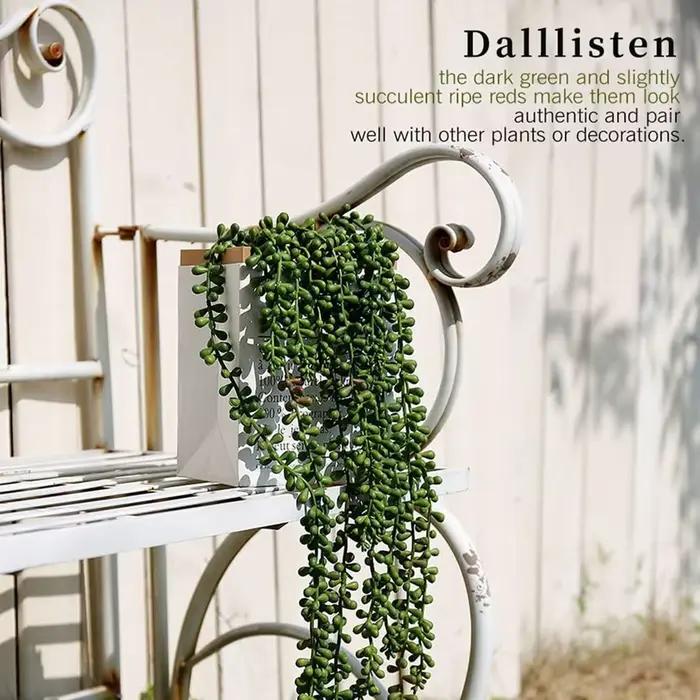 Plante artificielle en plastique