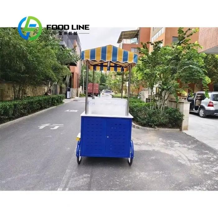 Chariot de service mobile commercial, chariot isotherme, pratique, abordable, esthétique, pour la restauration, personnalisable
