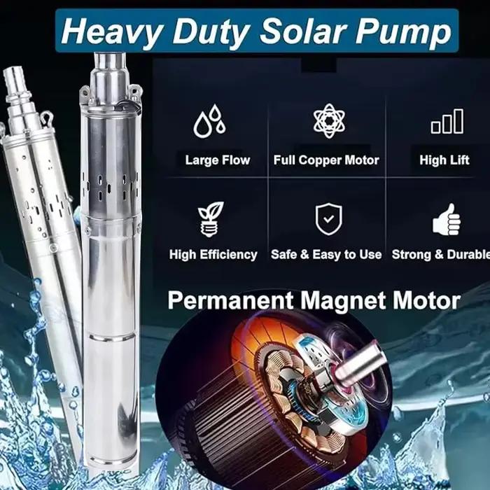 Pompe à eau solaire 150W 350W 750W