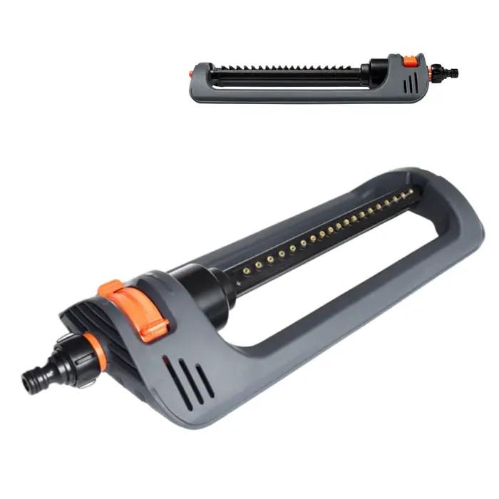 Arroseur oscillant de jardin à 19 trous avec base lestée pour pelouse