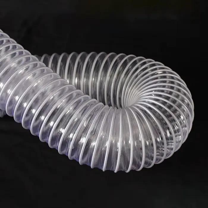 Tuyau en plastique PVC Transparent