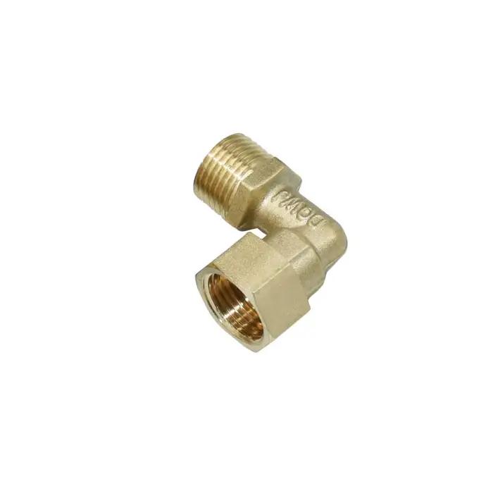 Connexion coudée en laiton 1/2 "