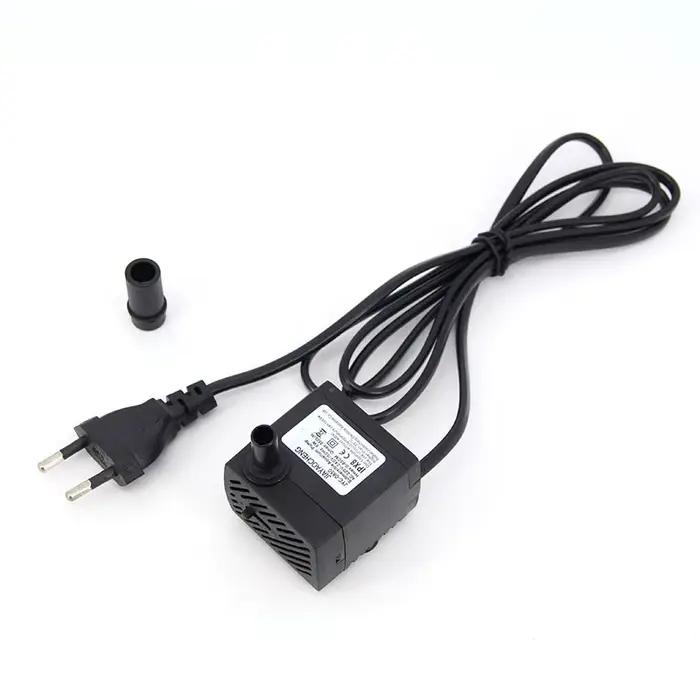 AC 220V EU US Plug 2.5W 5w 10w 16w 25w pompe à eau Submersible Aquarium fontaine