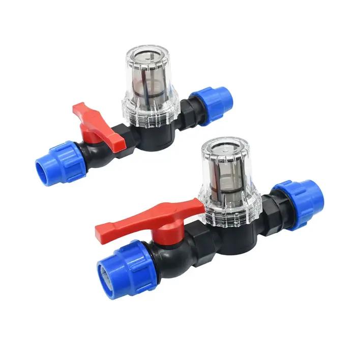 Raccord de tuyau de filtre d'arrosage 25mm 32mm DN15 DN20