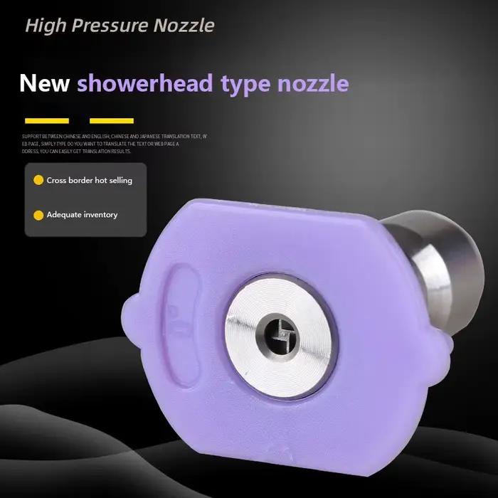 Nouvelles pointes de laveuse à brouillard par pulvérisation ; Faible pression ; Join rapide 1/4" ; Buse d'eau végétale à 4 voies