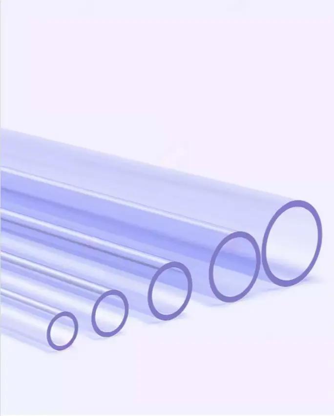 Tuyau UPVC Transparent Bleu pour Jardinage, Irrigation et Plomberie à Faire Soi-Même Occasions Spéciales