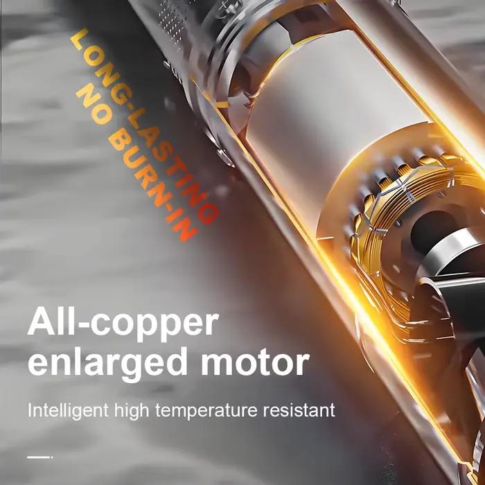 Pompe submersible silencieuse 220V à haute pression et haut débit pour puits profond domestique
