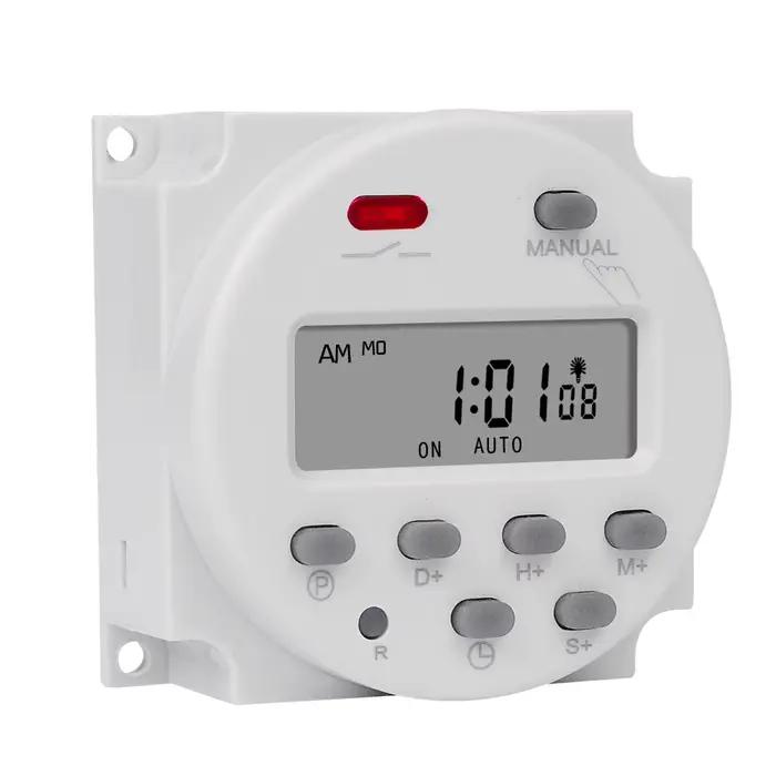 Minuteur numérique LCD à intervalle de 1 seconde 5V 12V 24V 110V 220V