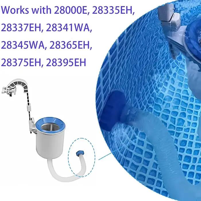 Connecteur de piscine avec tuyau