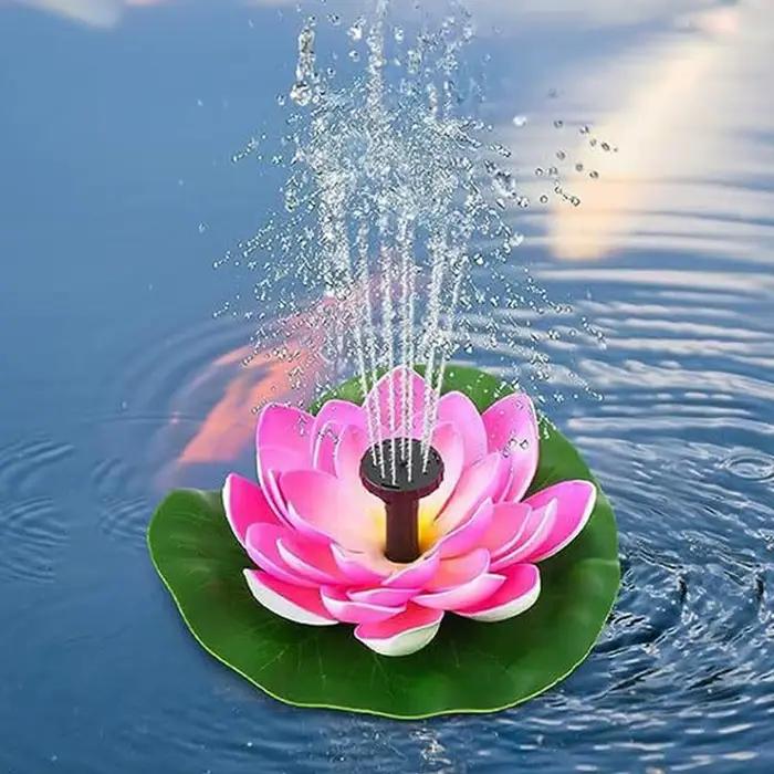 Fontaine solaire pour bain d'oiseaux