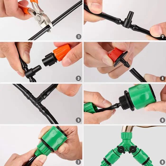 Système d'irrigation, outils de jardin