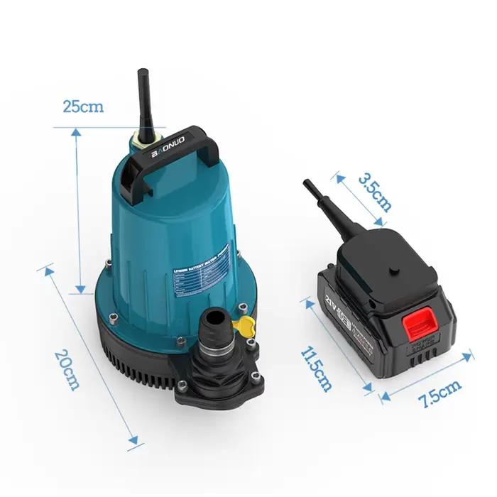 Pompe submersible au Lithium auto-amorçante
