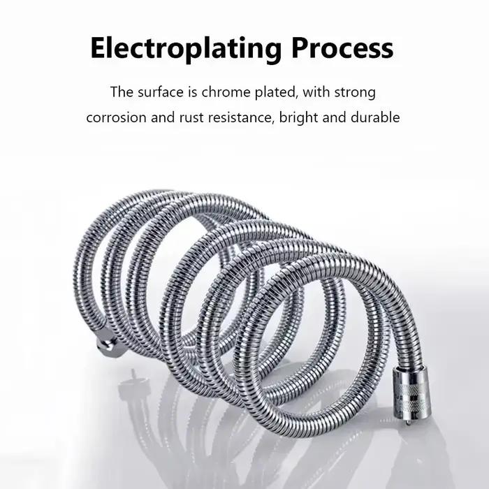 Tuyau de plomberie flexible en acier inoxydable