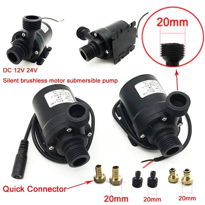 Pompe à moteur sans balais portable silencieuse