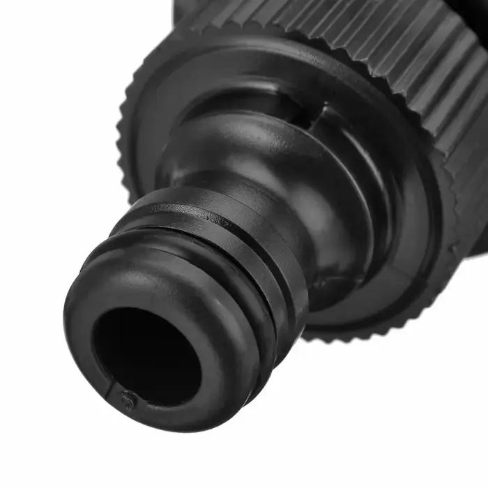 Connecteur de tuyau en plastique pour robinet