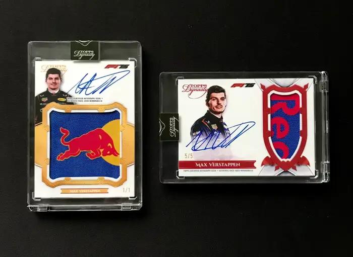 Cartes à collectionner F1 personnalisées DIY, cartes autographiées rares avec Hamilton, Verstappen, Leclerc et Antonelli, cadeaux pour les fans de course automobile F1