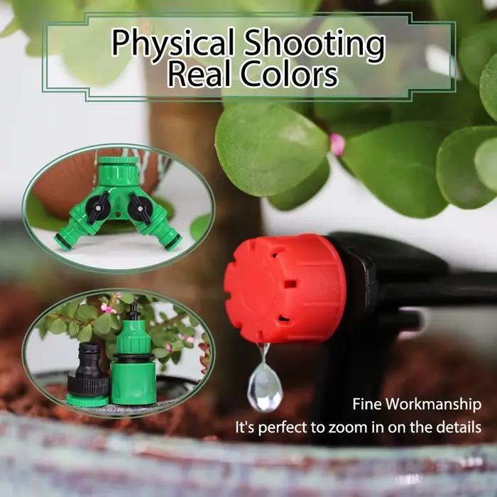 Kit d'arrosage automatique pour jardin et serre