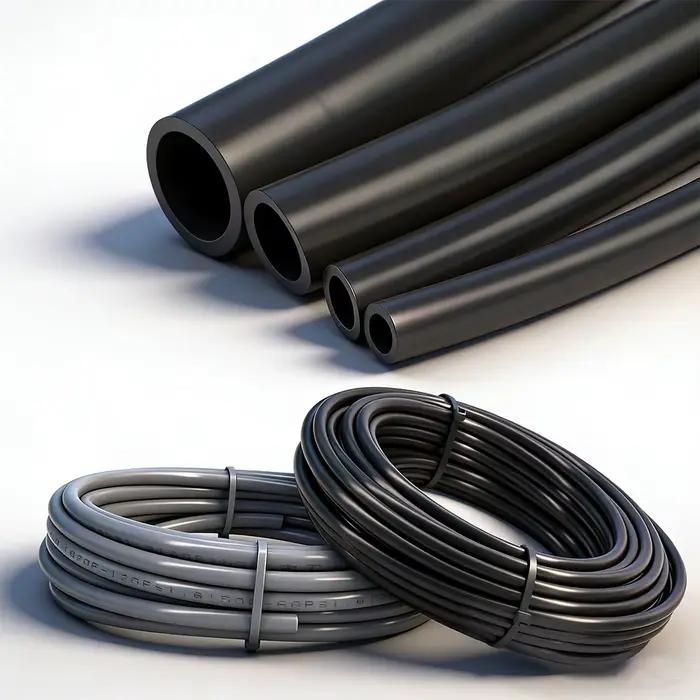 Tuyau d'arrosage de jardin 10M/20M/30M/50M 4/6mm 5/8mm 9/12mm 12/16mm pour système d'irrigation goutte
