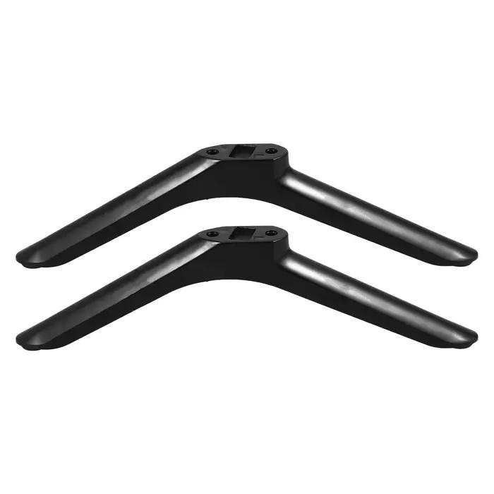 Pieds de support TV avec vis, pieds de remplacement pour téléviseurs, socle de table, pied de montage pour téléviseurs intelligents de 32 pouces