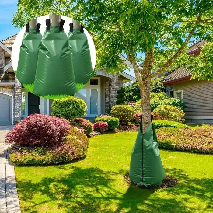 Sac d'arrosage des arbres réutilisable
