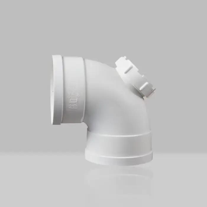 Coude en PVC à 90 degrés 50 75 110 160 200 mm