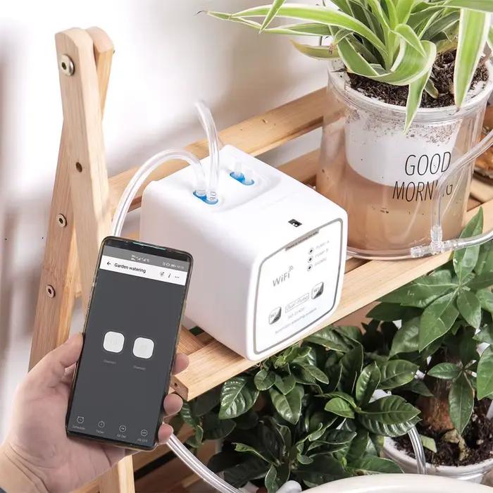Analyste d'arrosage automatique WiFi pour plantes de jardin