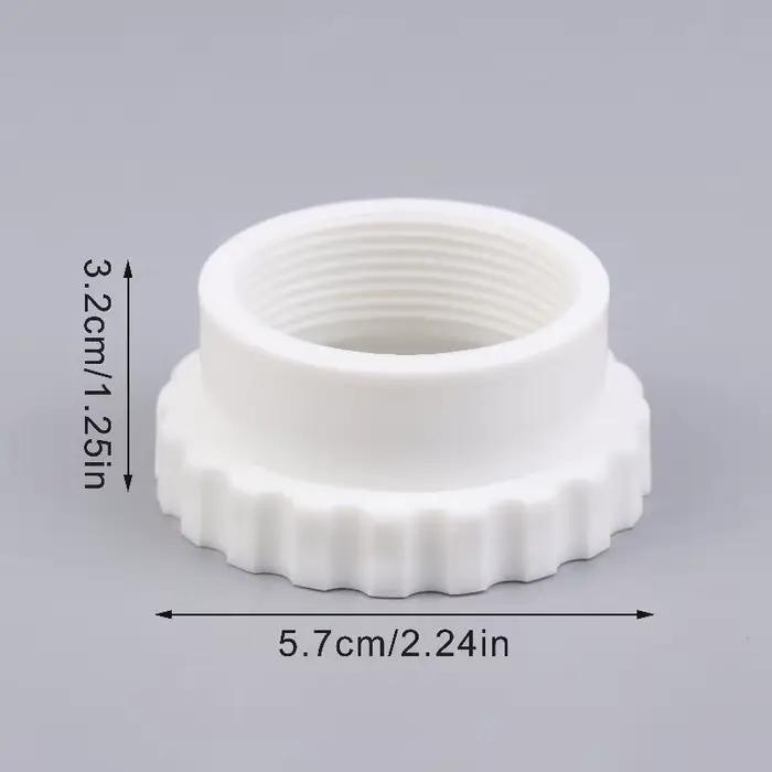 Adaptateur de tuyau en plastique pour fontaine d'eau de piscine hors sol