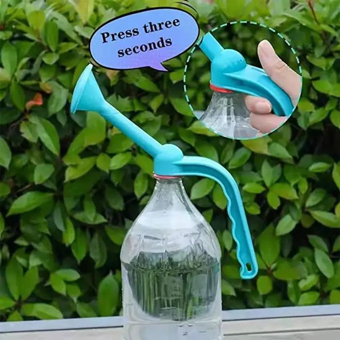 Bouteille d'arrosage manuelle double usage pour jardinage
